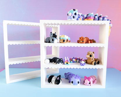 Scalloped Shelf [White]