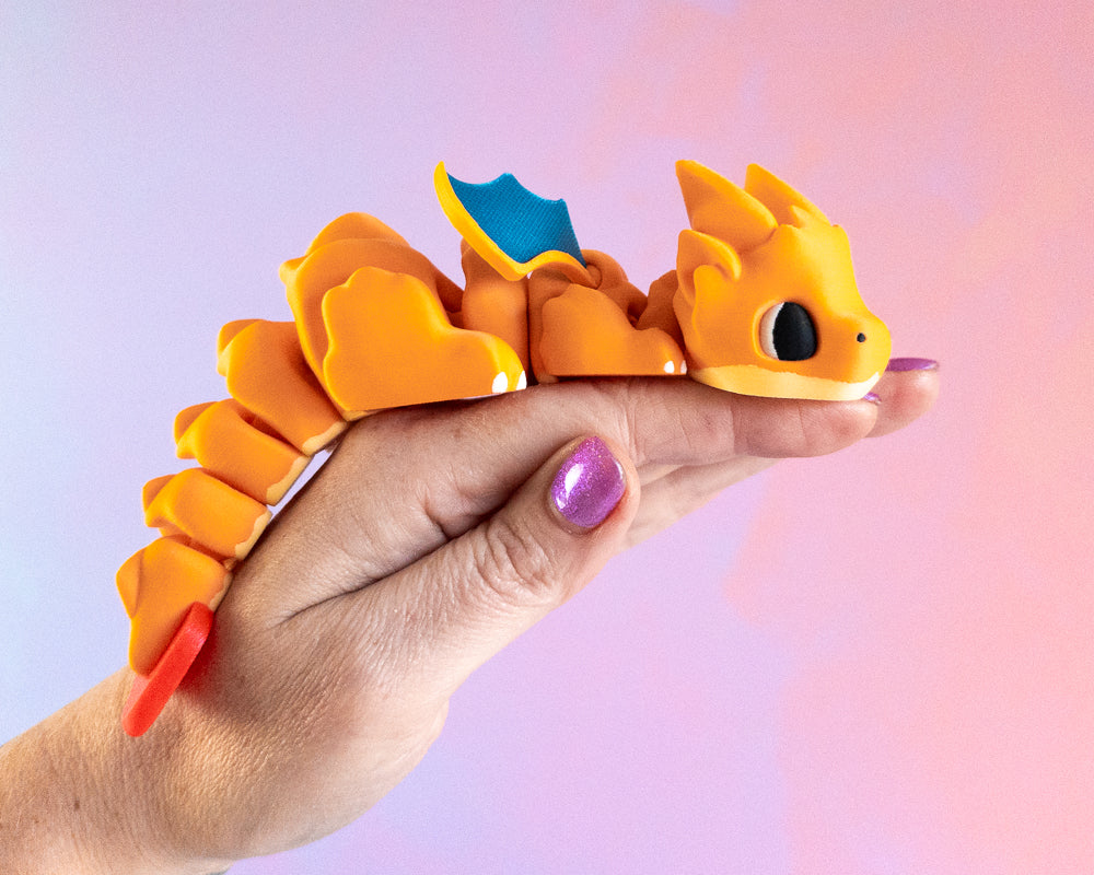 Large Georgie Dragon [Orange]