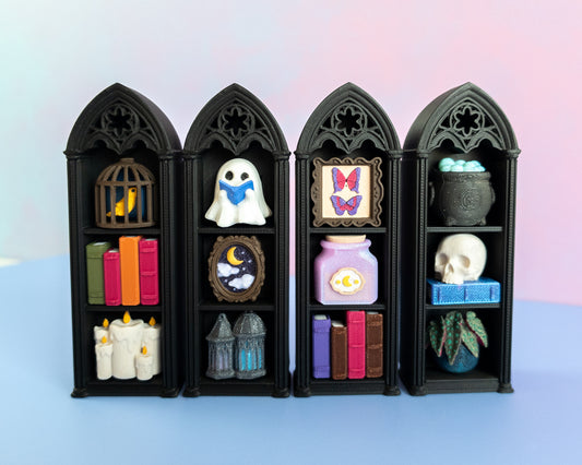 Witchy Bookshelf Clickers