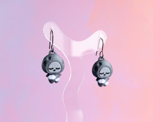 Sleepy Moon Earrings