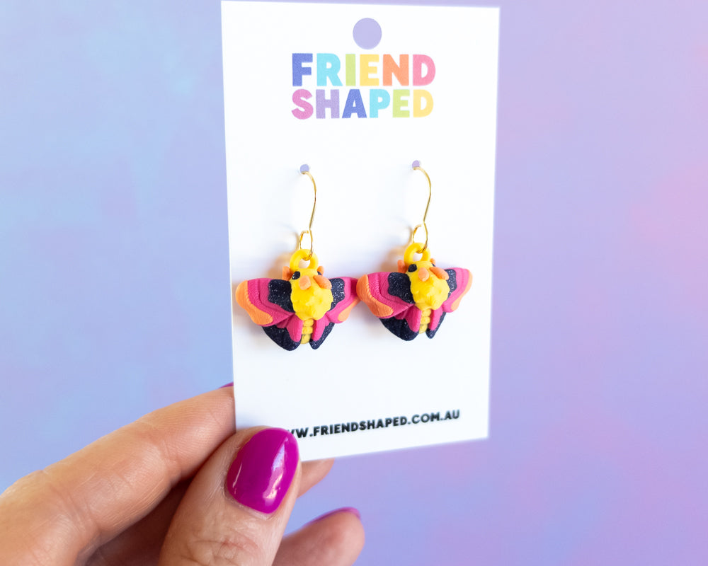 Moth Earrings [Summer]
