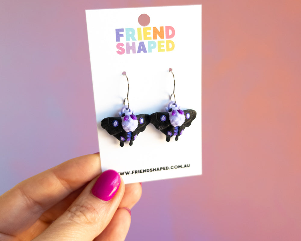 Moth Earrings [Twilight]