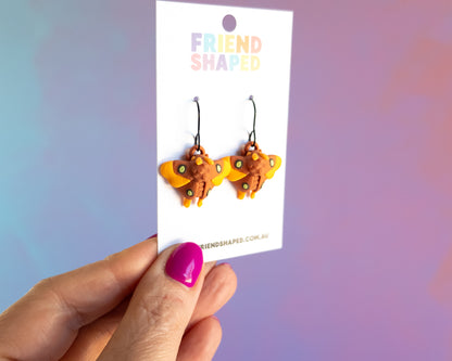 Moth Earrings [Atlas]