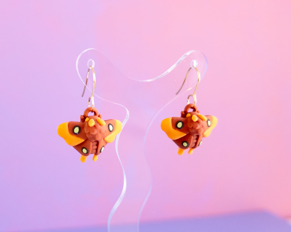 Moth Earrings [Atlas]