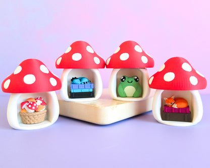 Mushroom Nook Clickers [Red]