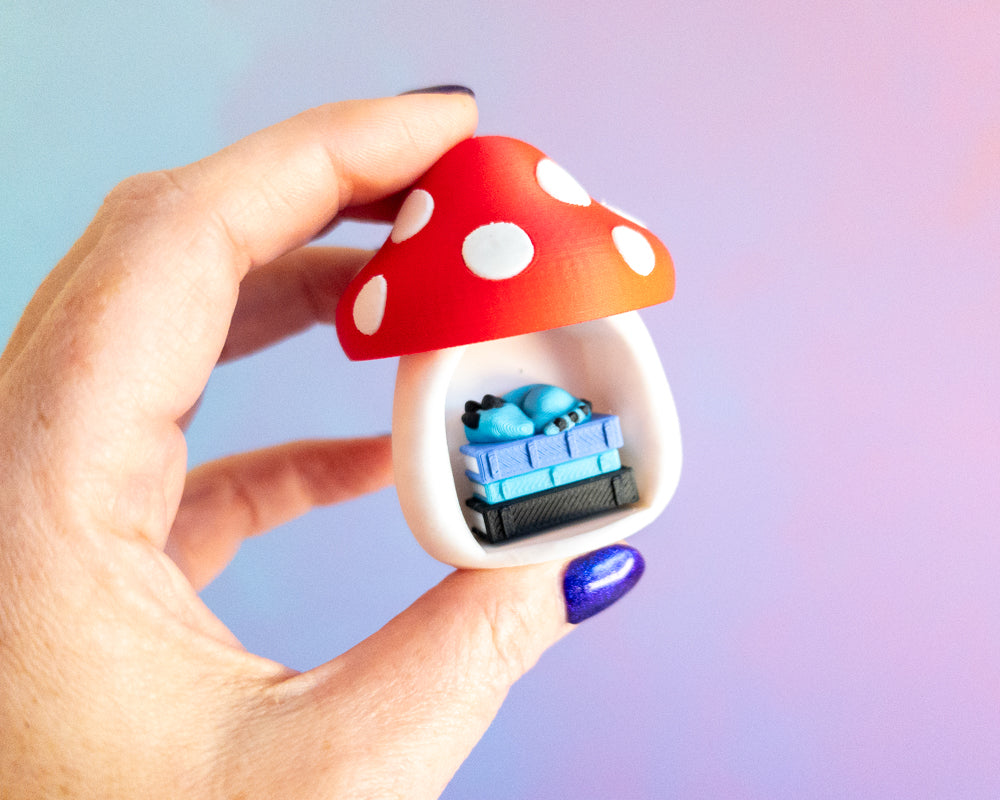 Mushroom Nook Clickers [Red]