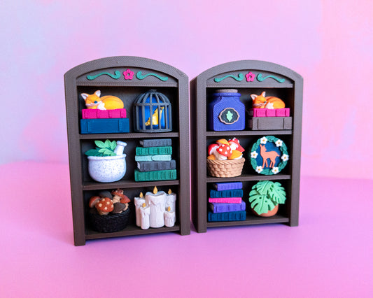 Bookshelf Clicker [Cottage Woods]