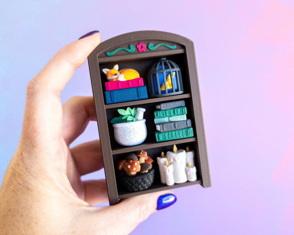 Bookshelf Clicker [Cottage Woods]