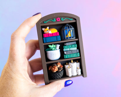 Bookshelf Clicker [Cottage Woods]
