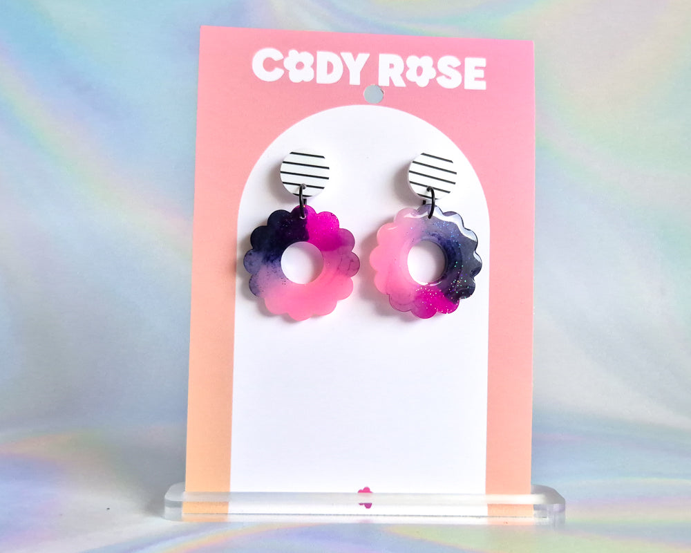 Resin Earrings - 011