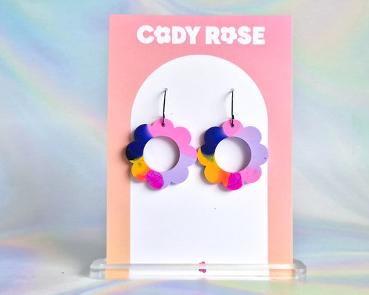 Resin Earrings - 016
