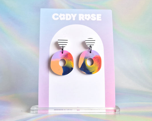 Resin Earrings - 018