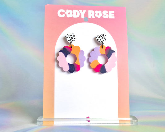 Resin Earrings - 032