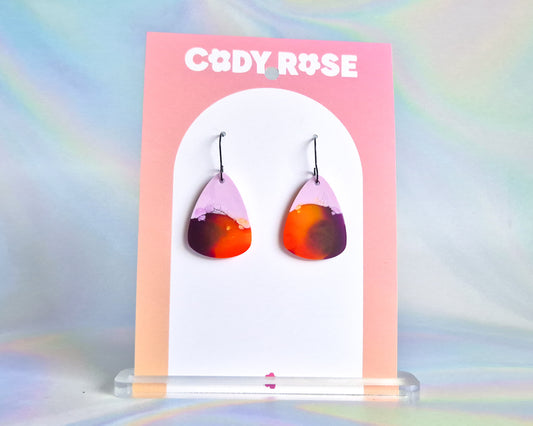 Resin Earrings - 009