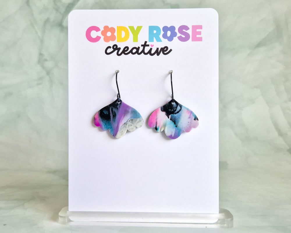 'Iris' Crush Earrings