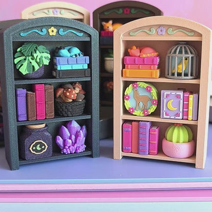 Bookshelf Clicker [Cottage Light]