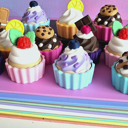 Cupcake Clickers - Set of 6