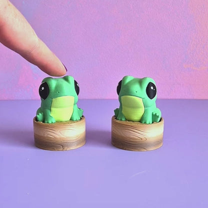 Frog on a Log Clicker